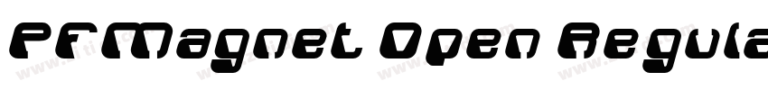 PFMagnet Open Regula字体转换